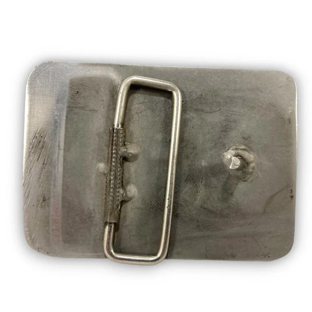 Vintage Belt‎ Buckle LBC L 13 C Metal Silver Color Gift